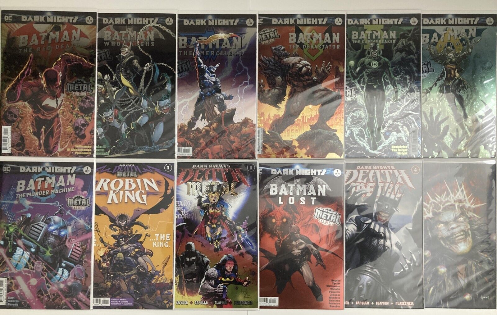 Batman Comic Book Lot - Dark Nights: Metal - Dark Knights Rising and More