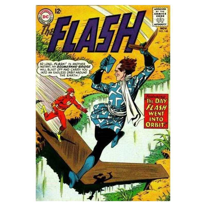 Flash (1959 series) #148 in Fine condition. DC comics [q: