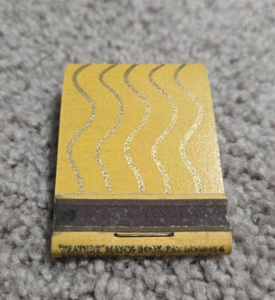 Vintage Jacques French Restaurant - Chicago Full Unstruck Feature Matchbook