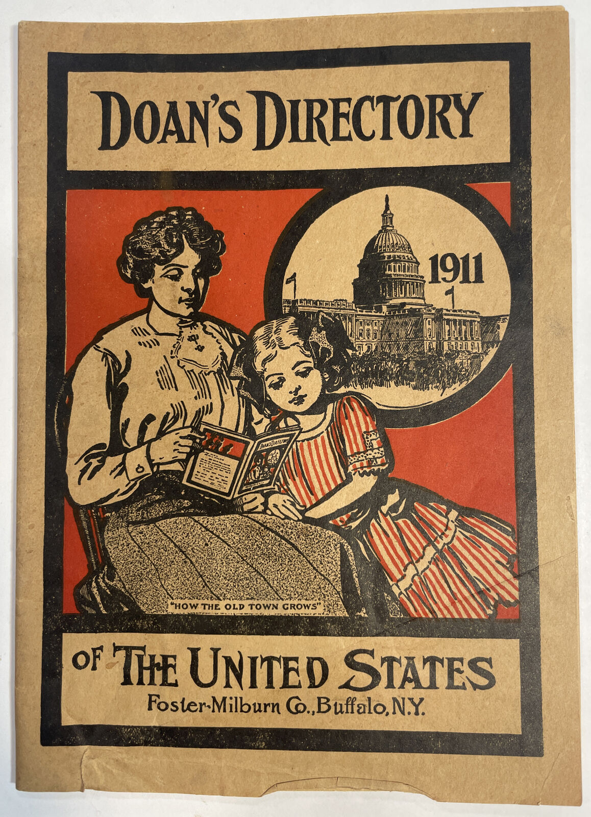 1911 Doan\'s Directory of the United States Foster-Milburn Co. Buffalo, NY  ed 23