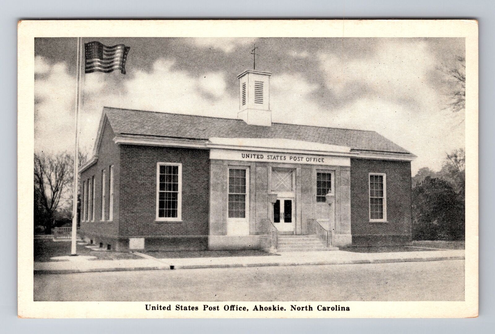 Ahoskie NC-North Carolina, United States Post Office, Antique, Vintage Postcard