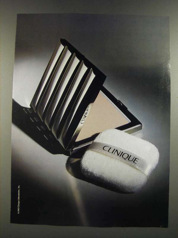 1986 Clinique Makeup Ad