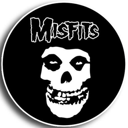 Misfits Skull Main Logo  Logo Sticker / Vinyl Decal  | 10 Sizes with TRACKING
