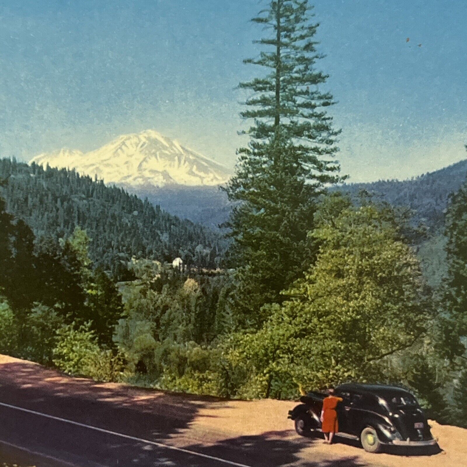 Vintage Postcard California Beautiful Landscape Tourist Union Oil Company  ⭐️