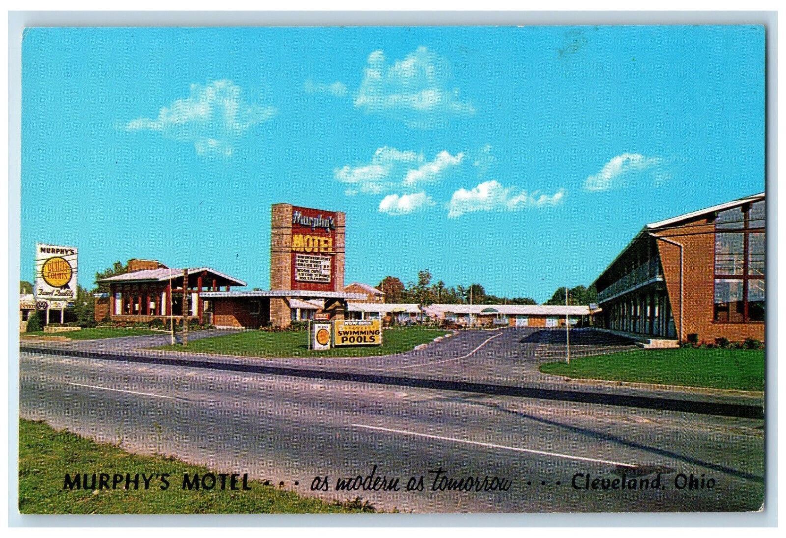 c1960's Murphy's Motel, Ohio Turnpike, Cleveland Ohio OH Vintage Postcard