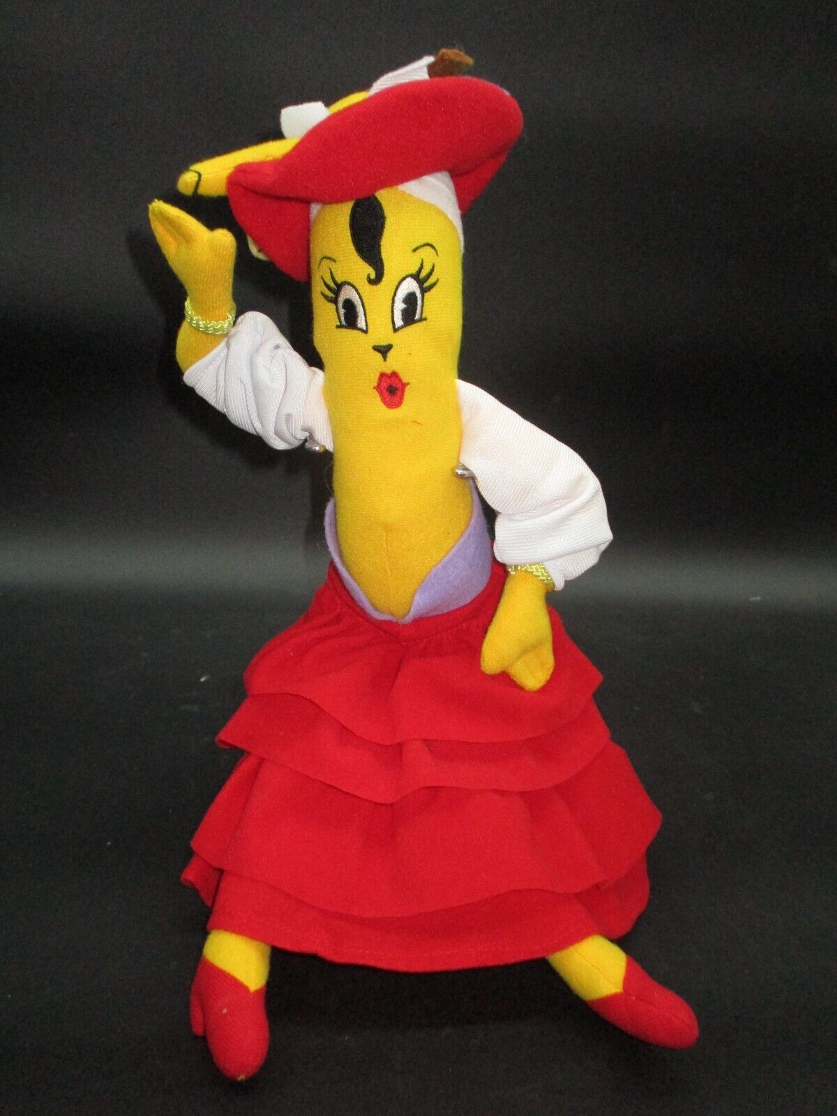 Vintage Mascot Promo Senorita Chiquita Banana Carman Miranda Style Dancing