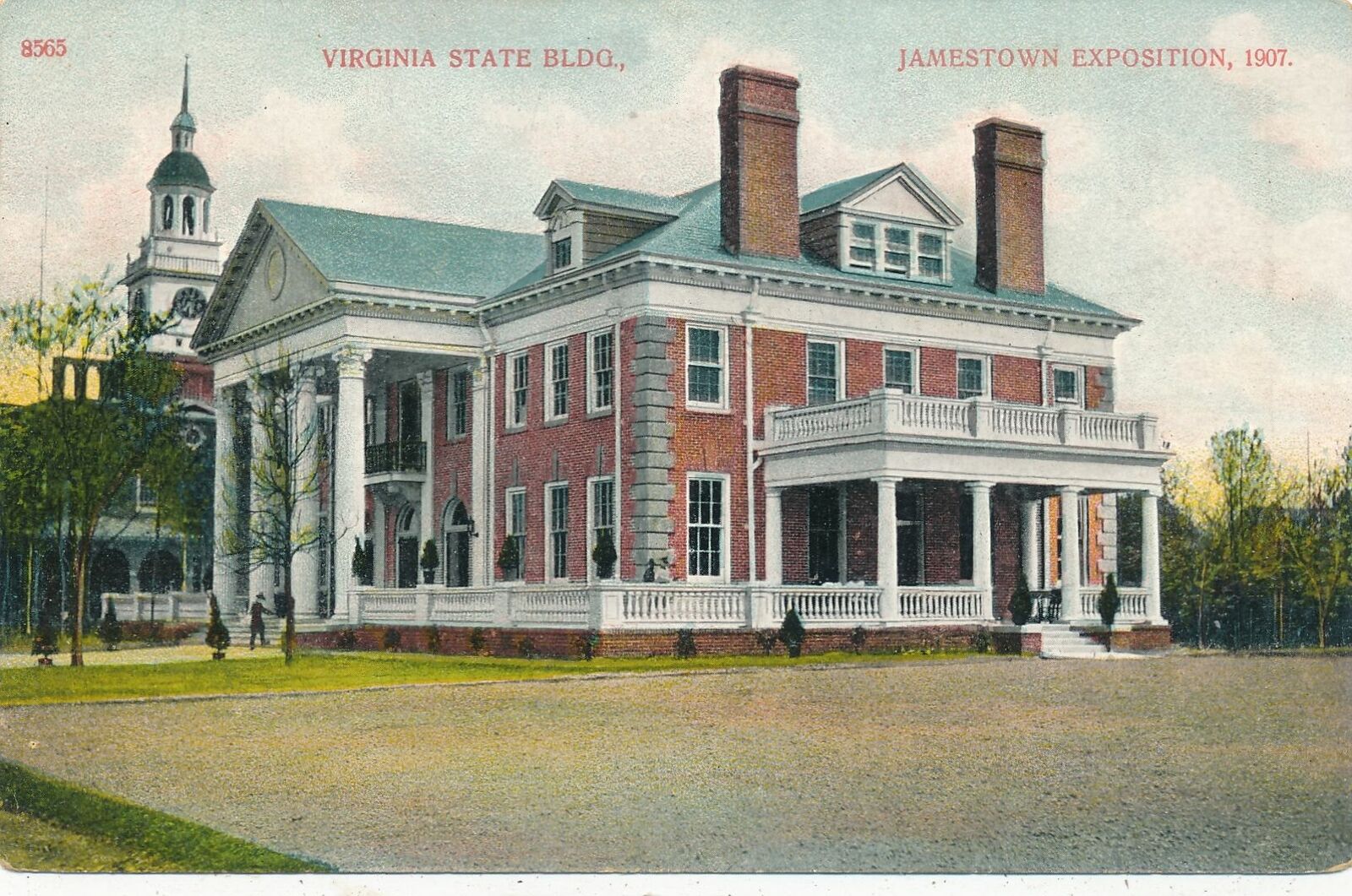 1907 Jamestown Exposition Virginia State Building
