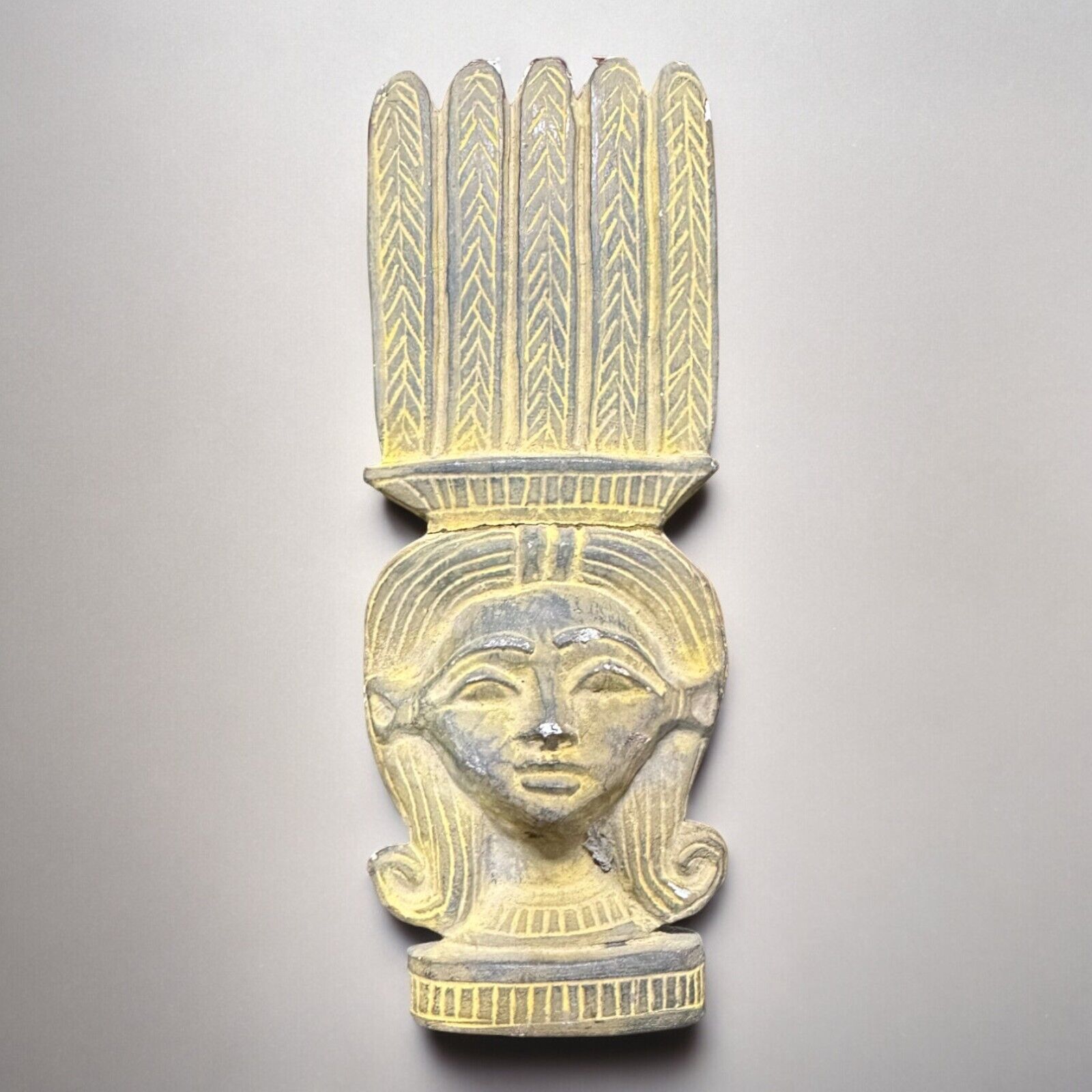 Egyptian Hathor Statue Ancient Goddess of Sensuality Pharaonic Rare Antiques BC
