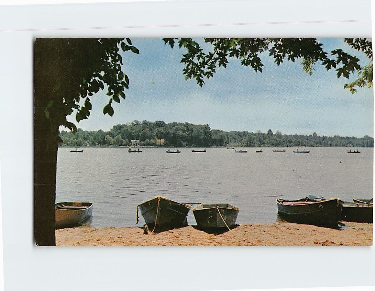 Postcard Lake in Michigan USA