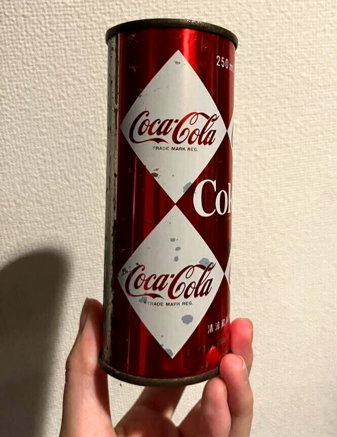 Coca Cola 1960\'s 250ml Can Multi Diamond Vintage Very Rare