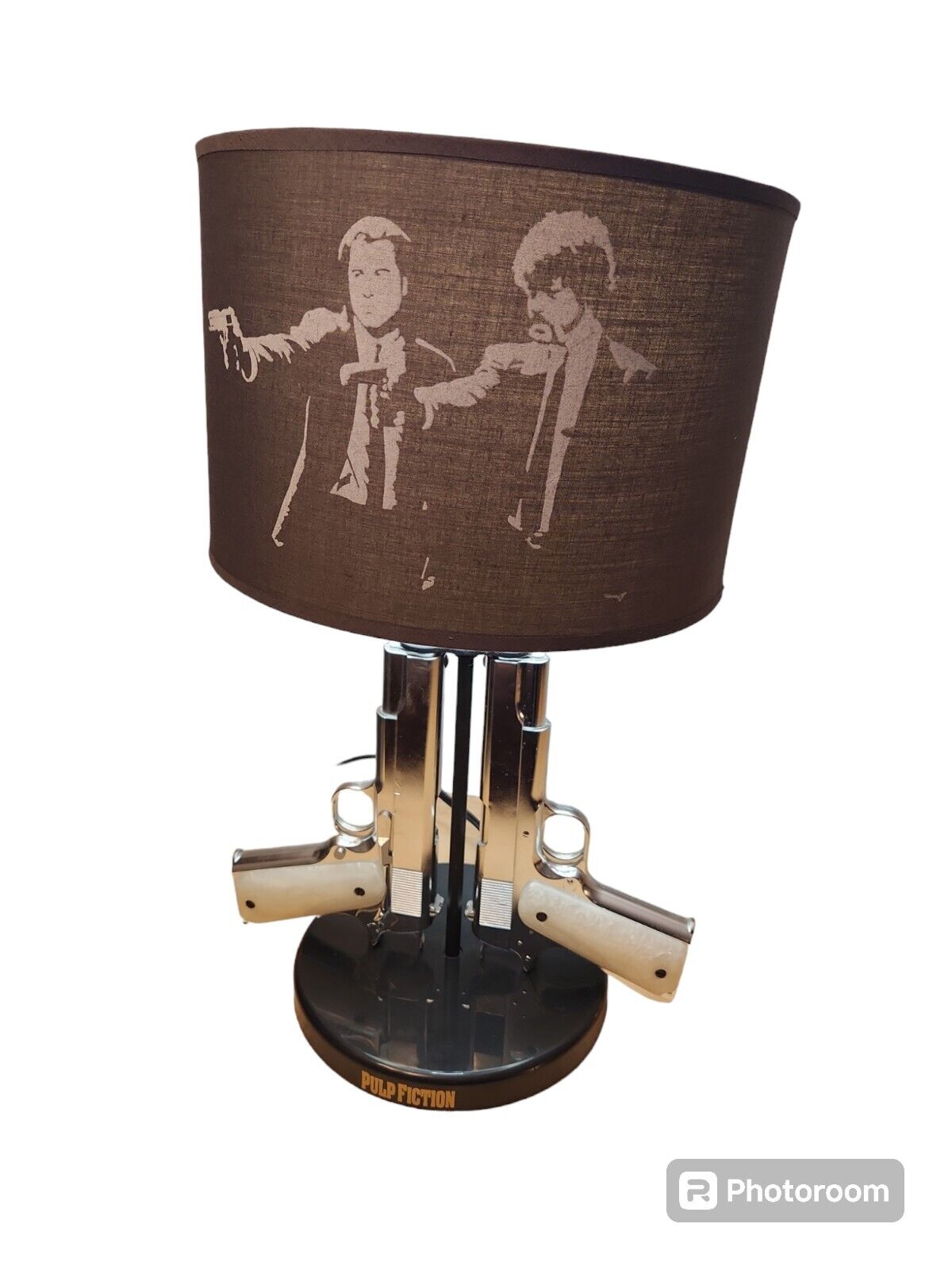 Pulp Fiction Lamp Pair of Pistols Great Pre-owned Condition