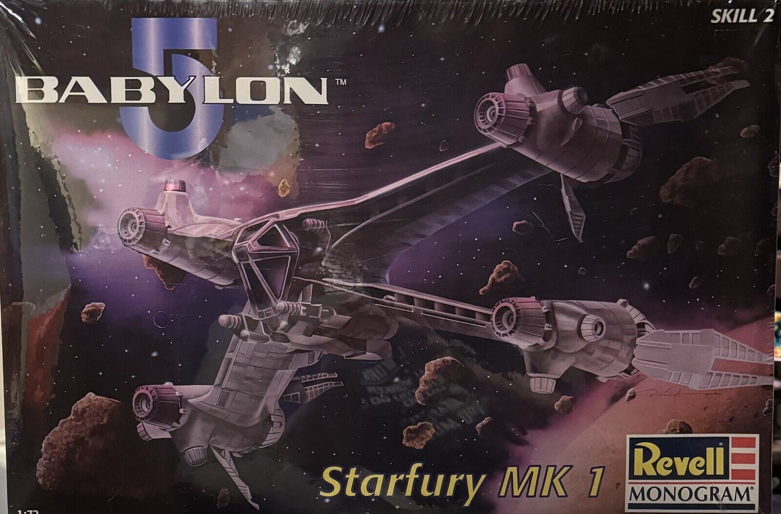 Babylon 5 Starfury MK 1, 1:72 Scale, Revell/Monogram No. 85-3621