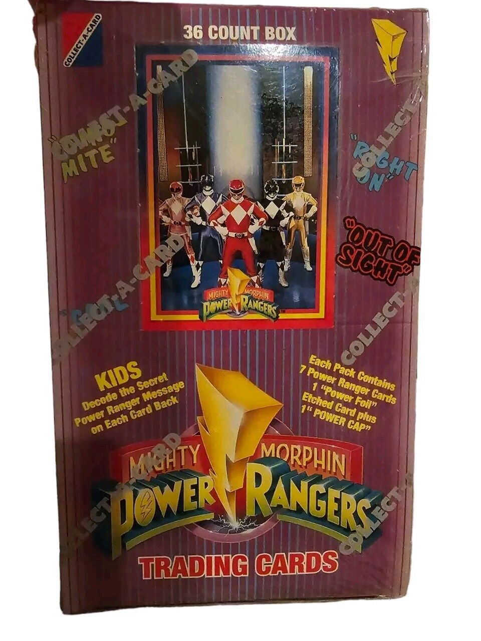 Factory Sealed 1994 Mighty Morphin Power Rangers  Trading Cards Box Series 1 NEW