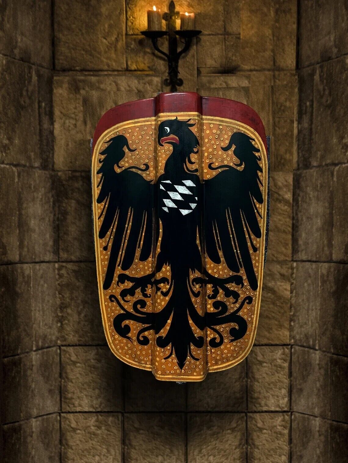 Authentic 15th Century German Pavise shield