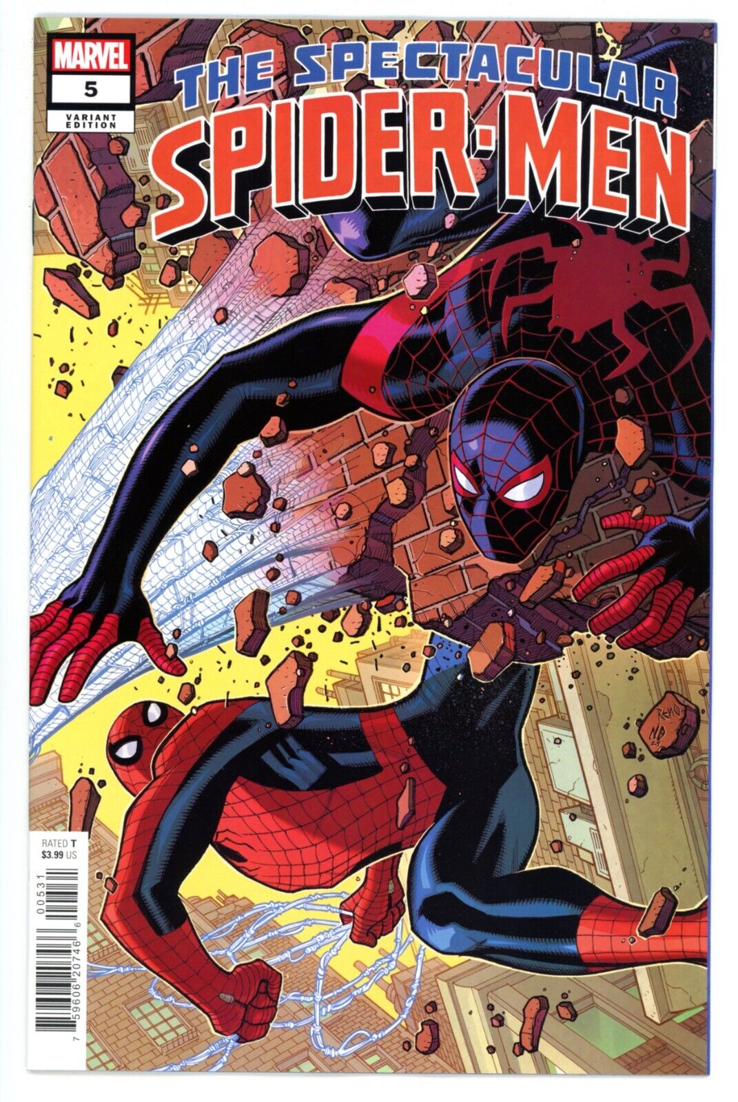 The Spectacular Spider-Men #5  .  Nick Bradshaw variant  . NM 🟥UNREAD 🟥