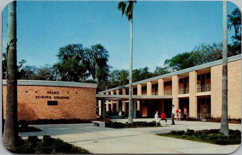 c1950s JACKSONVILLE UNIVERSITY Florida Postcard 