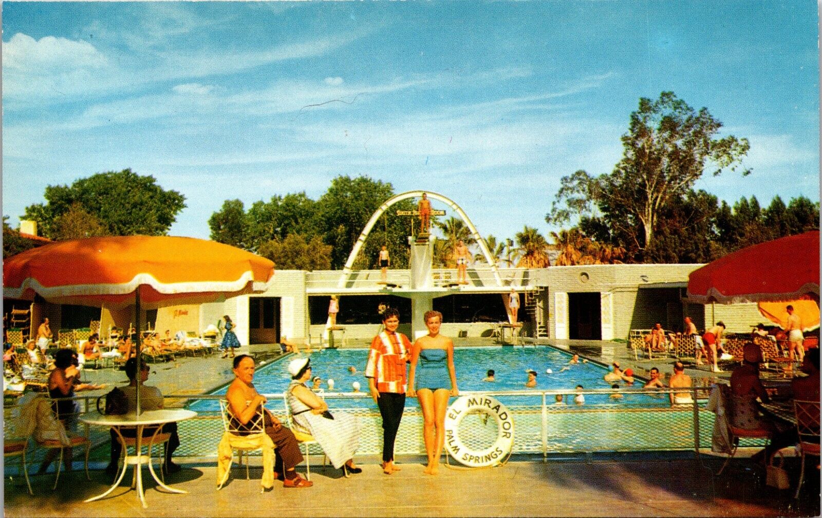 Postcard The El Mirador Hotel Palm Springs California
