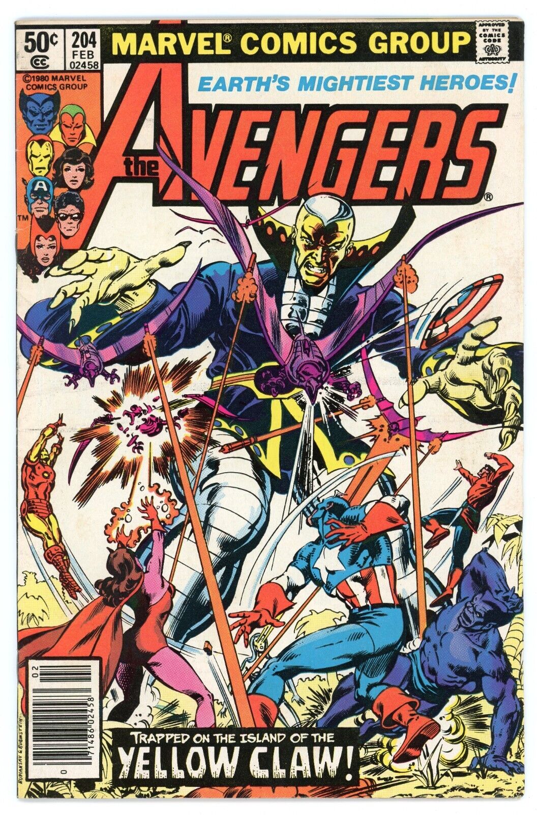 Avengers #204 Marvel Comics 1981