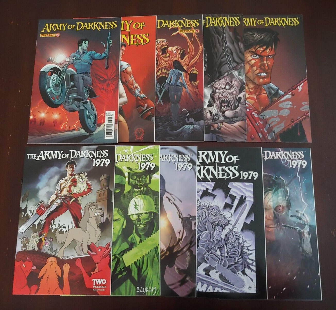 Army of Darkness Dynamite Comic Lot