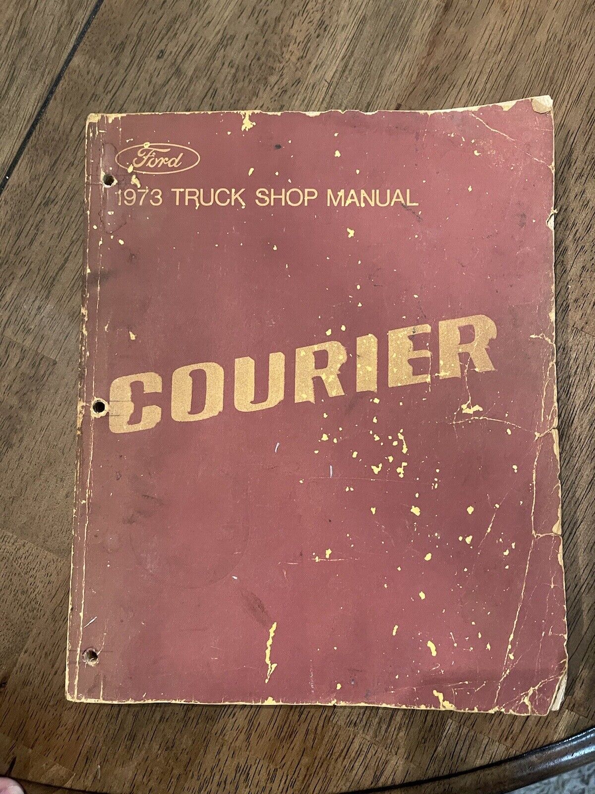 1973 FORD TRUCK COURIER SERVICE SHOP MANUAL OEM 1ST PRINT