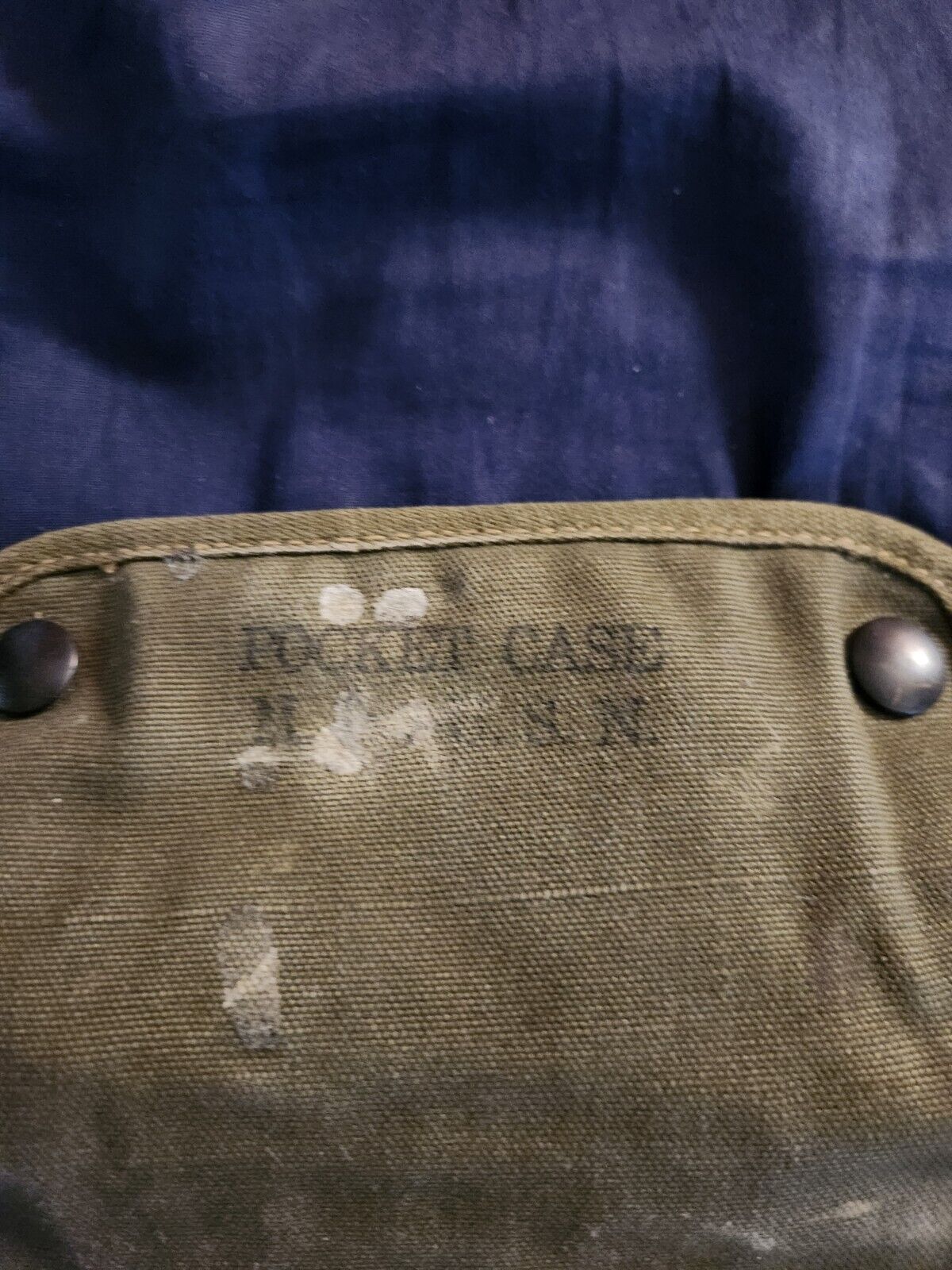 WW2 Od7 Corpsman Pouch Empty. US Shipping Only 