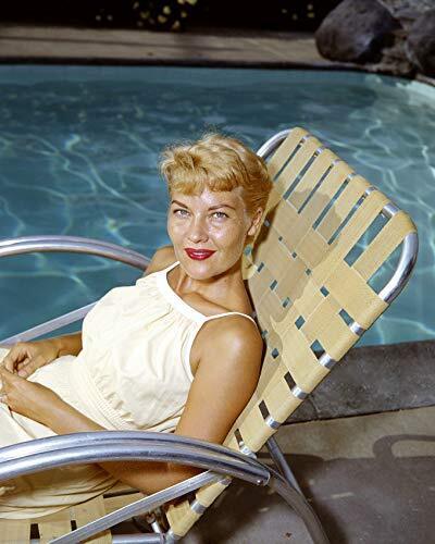 Doris Day vintage portrait posing by swimming pool 24x30 Poster