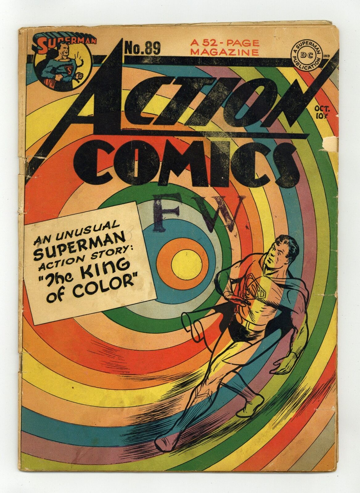 Action Comics #89 GD+ 2.5 1945