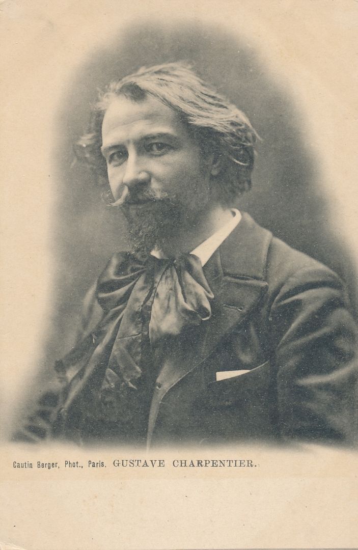Gustave Charpentier Postcard -French Composer - udb (pre 1908)