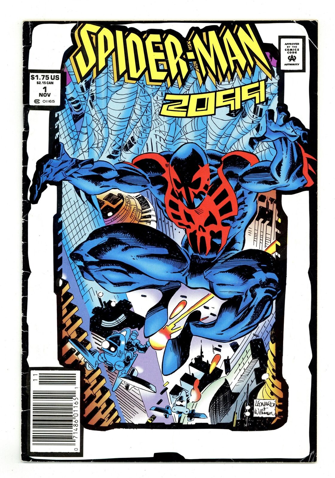 Spider-Man 2099 Spider-Man Classics Toybiz Reprint #1 VG 4.0 2001