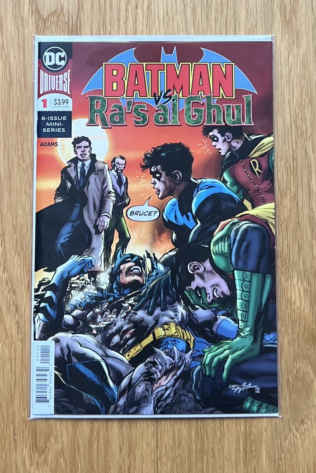 Batman vs Ra's Al Ghul #1 2019 Neal Adams Story and Art