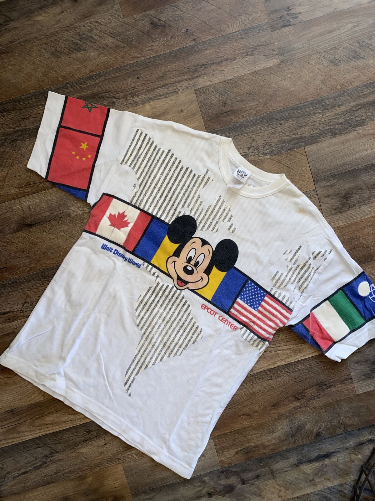 Walt Disney World Epcot Center Vintage Shirt Adult L/XL 1982