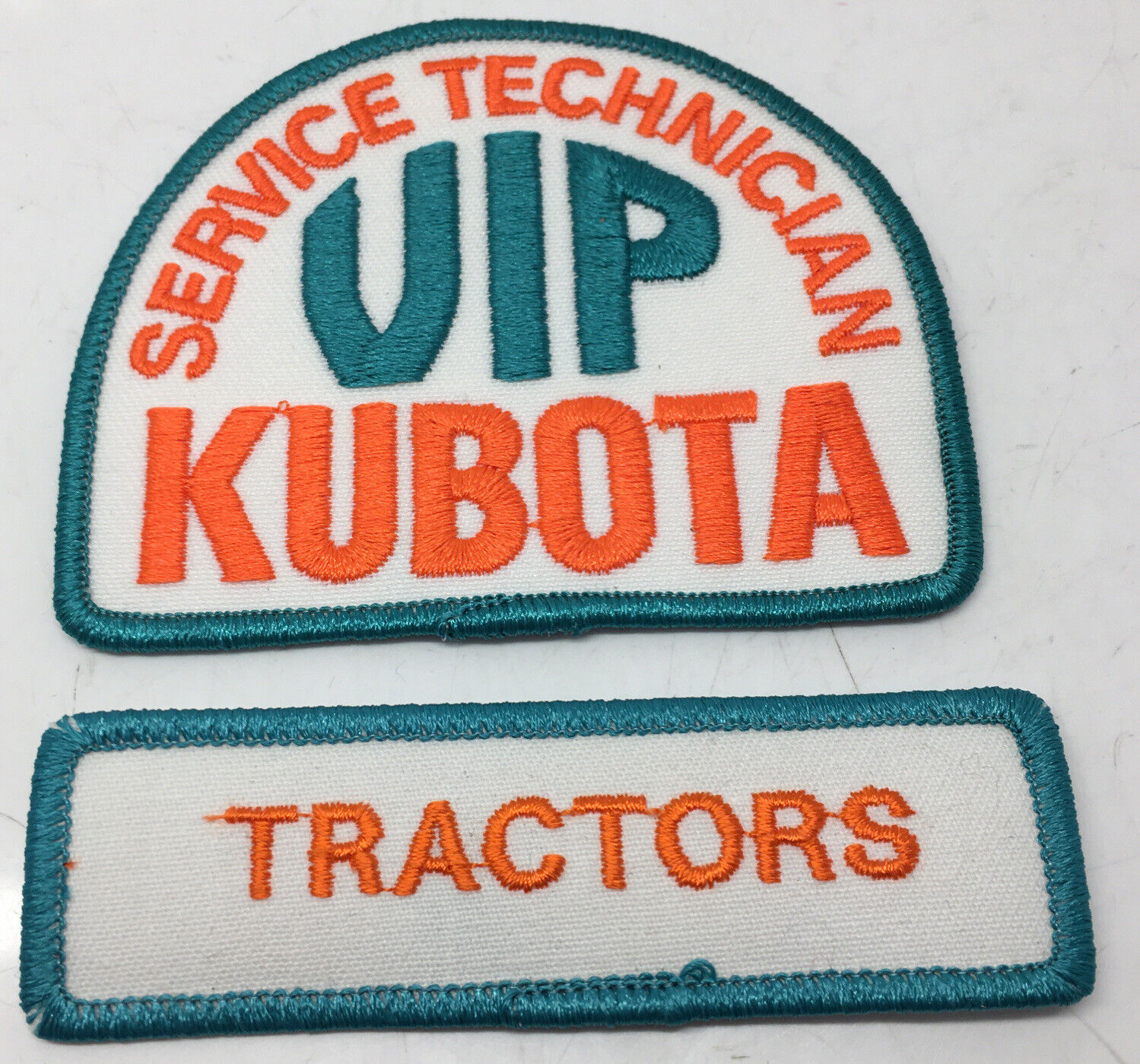 vintage NOS kubota vip service technician tractor patch 4x4\