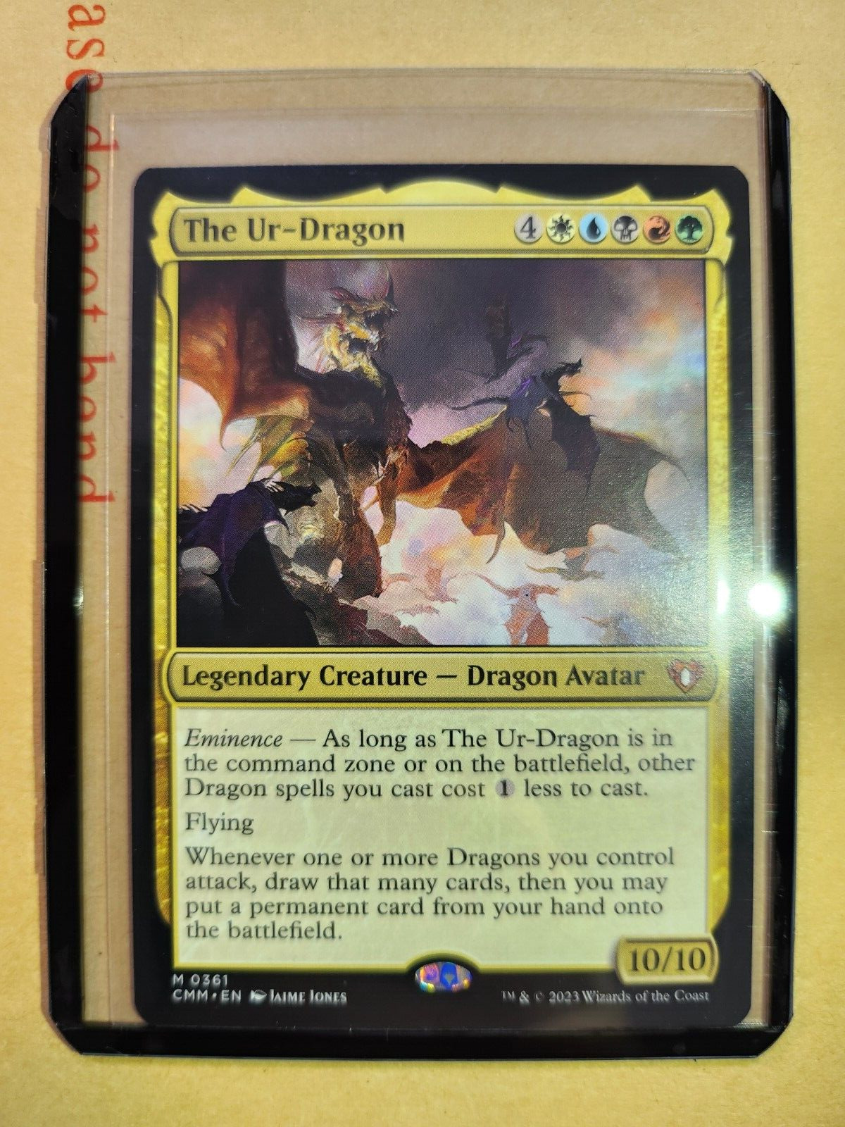 MTG - The Ur-Dragon - Commander Masters - Free Postage