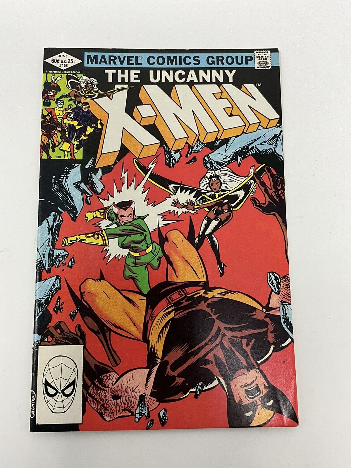 The Uncanny X-Men #158, Marvel Comics 1982 NM High Grade 1st Rogue in X-Men