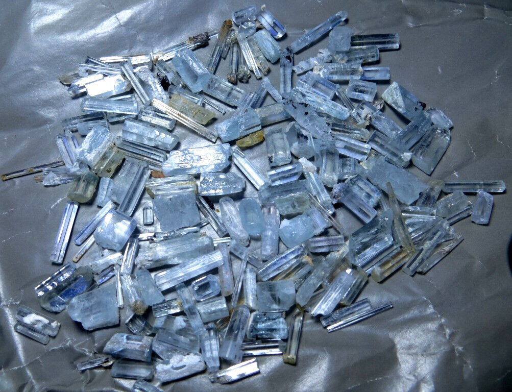 200 cts Aquamarine Crystals Lot - Shigar Mine- 