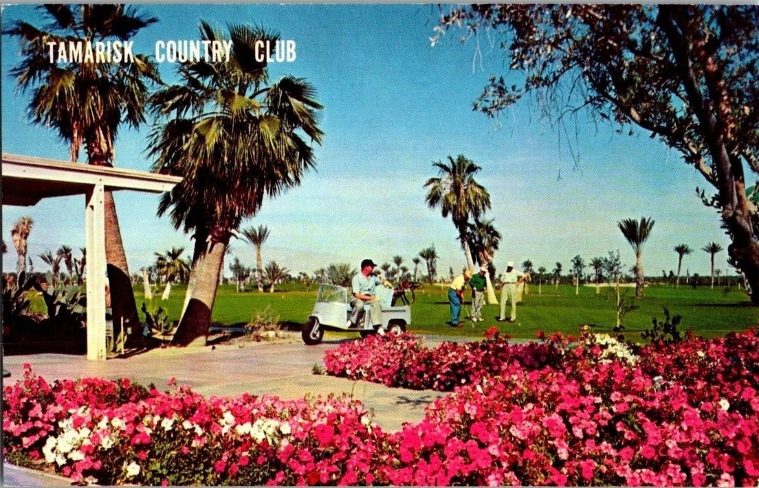 1950'S. TAMARISK COUNTRY CLUB. PALM SPRINGS, CA. POSTCARD SL01