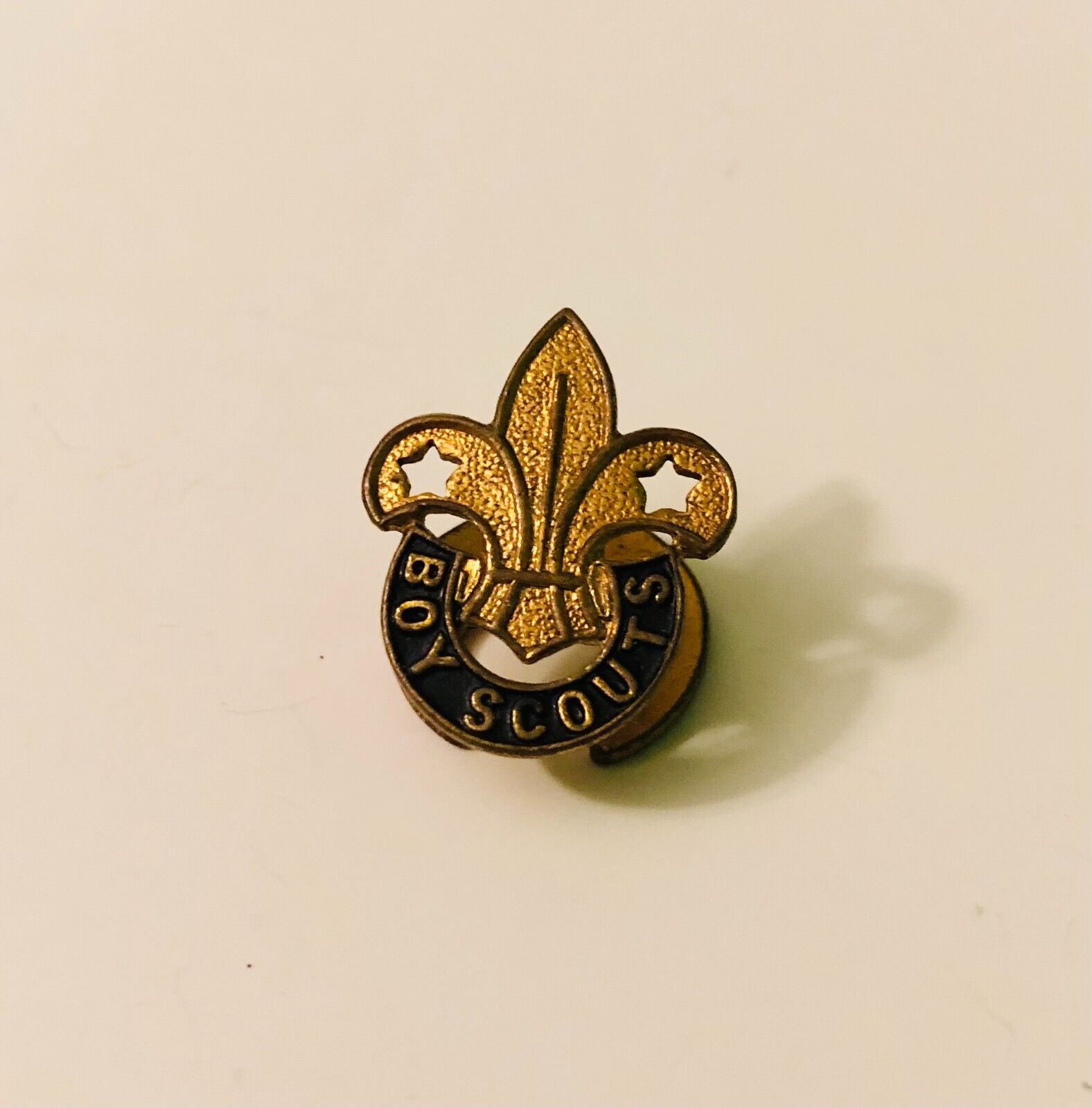 Vintage Boy Scout Pin Button Hole Lapel