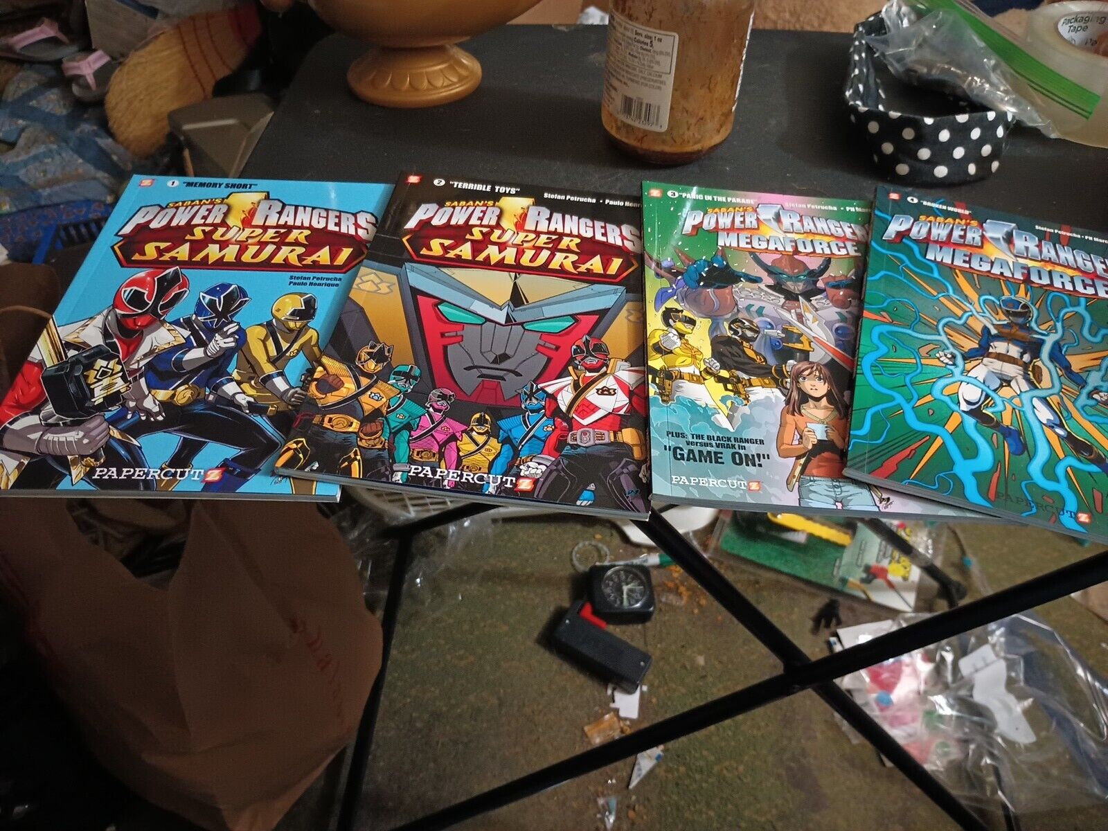 Saban's Power Rangers set of four graphic novels
