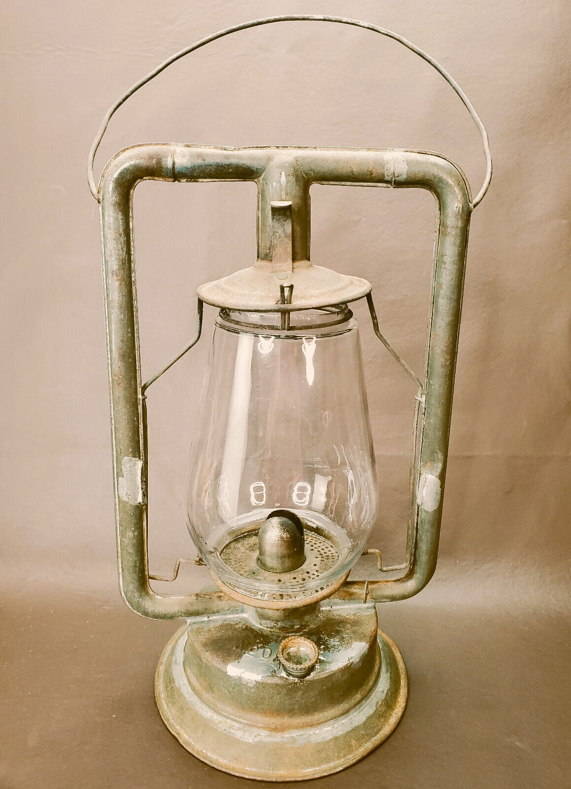 Antique C.T. Ham MFG. Co No. 0 SSS Lantern Vintage Kerosene Barn Lantern