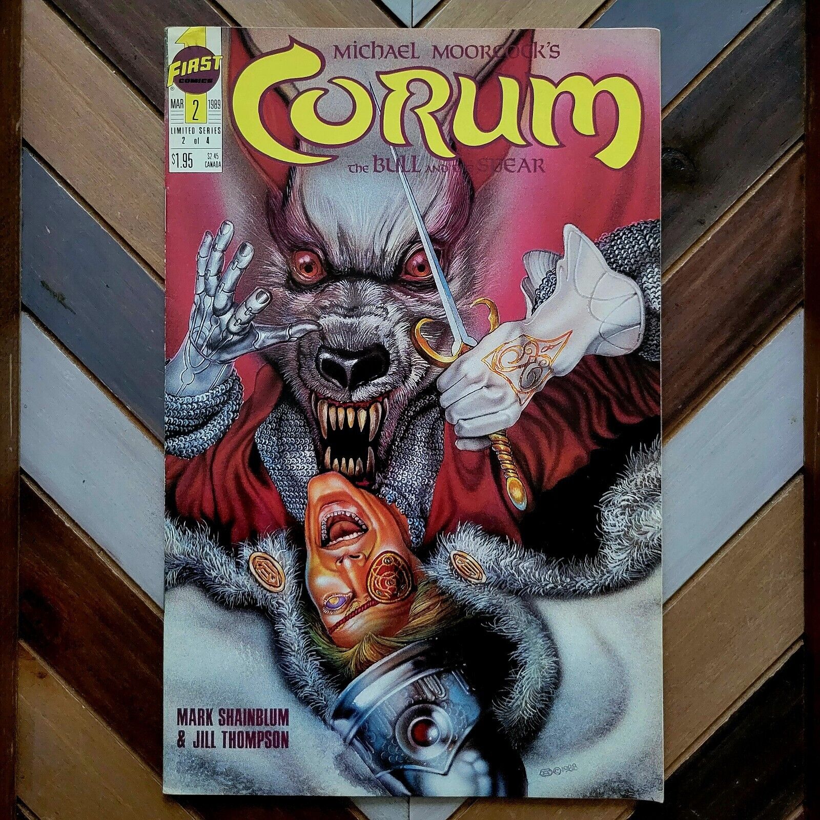 CORUM: The Bull & The Spear #2 (First Publishing 1989) 