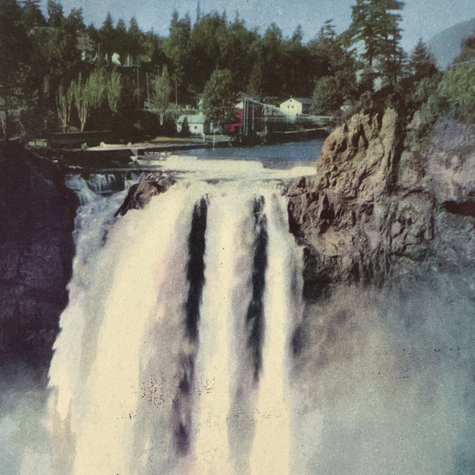 1947 Vintage Postcard Washington Union Oil Company Nostalgic Tourist Novelty ⭐️
