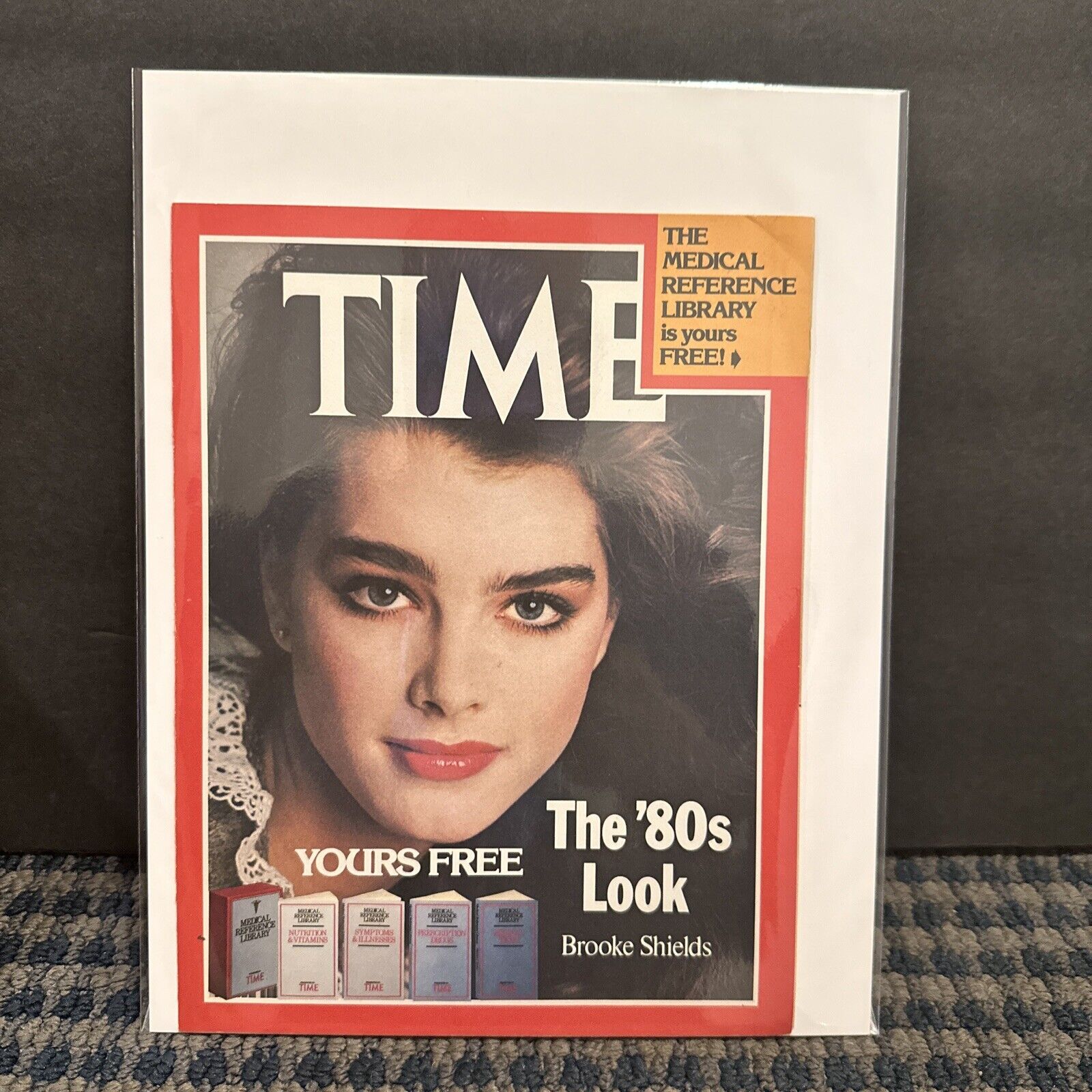 1981 TIME Magazine Promo/Insert Card, Brooke Shields (B1)-3