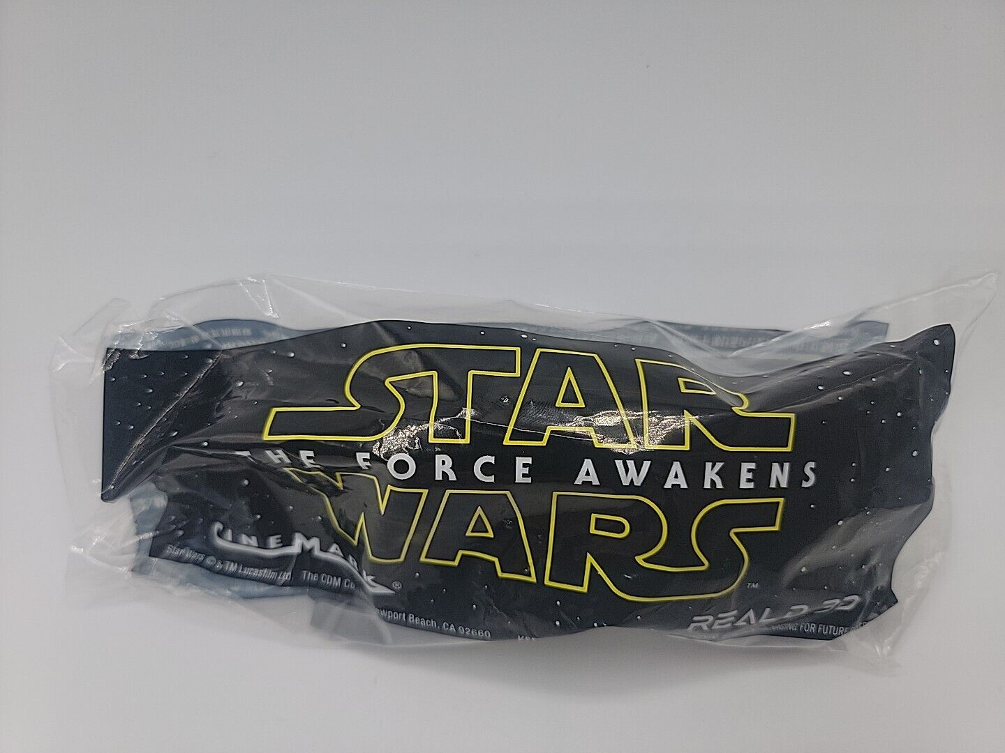 Cinemark Star Wars The Force Awakens Captain Phasma Real D 3D Glasses Sealed