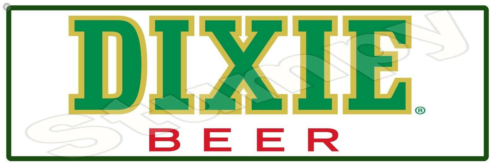 Dixie Beer  Metal Sign 6
