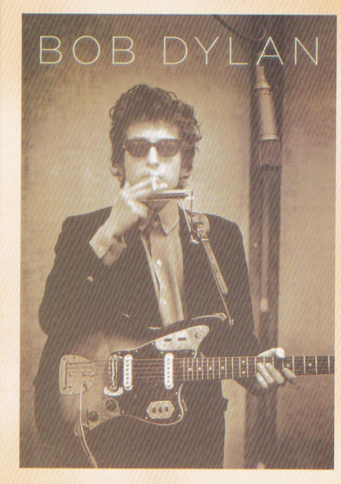 Bob Dylan Musician Rock & Roll Postcard