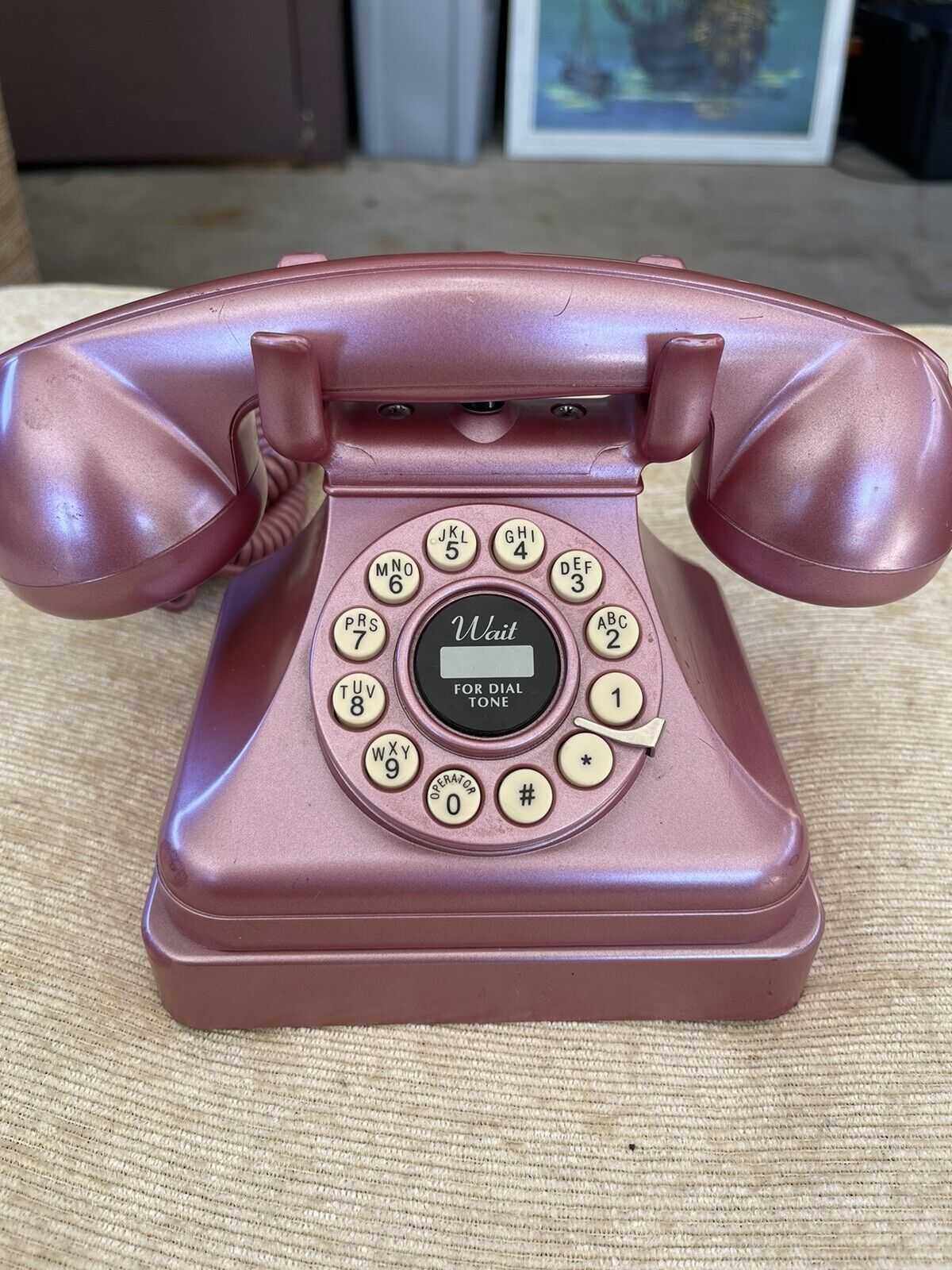 Vintage Crosley Rare Pink  Phone - CR 62 - 2007 Y2K Era