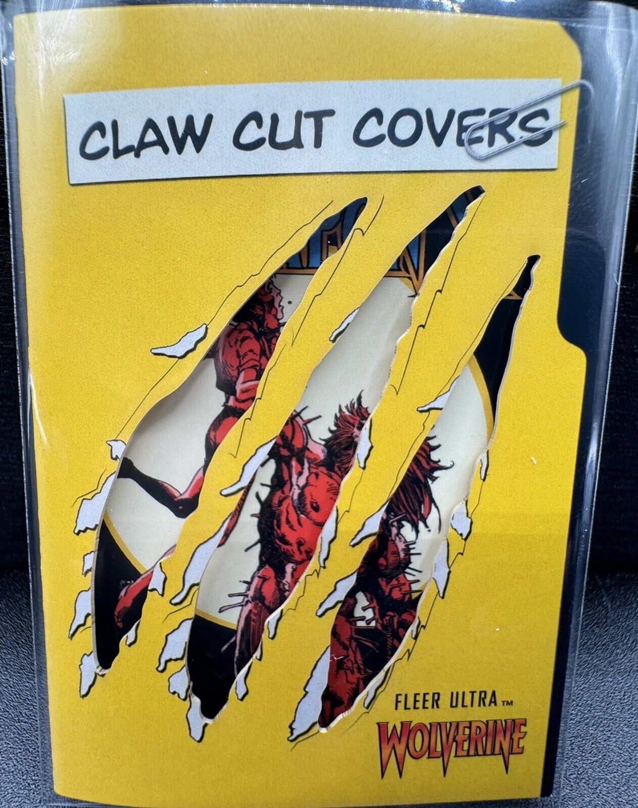 2023 UD Marvel Fleer Ultra Wolverine CLAW CUT COVERS CCC-10 48/50 Only 1 On eBay