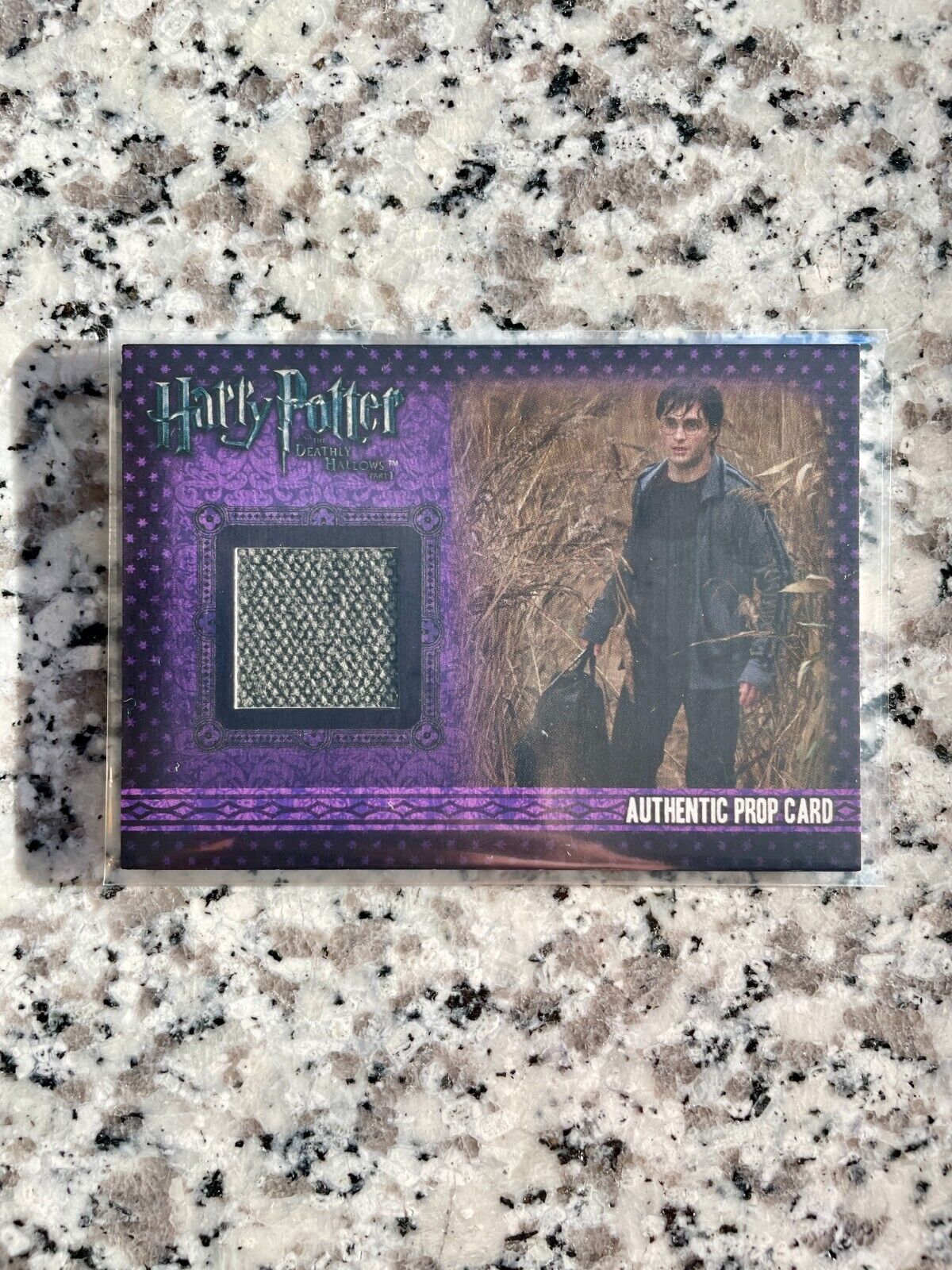 Harry Potter - Deathly Hallows Pt 1 - Harry's Rucksack Prop Card - 61/140 - P4