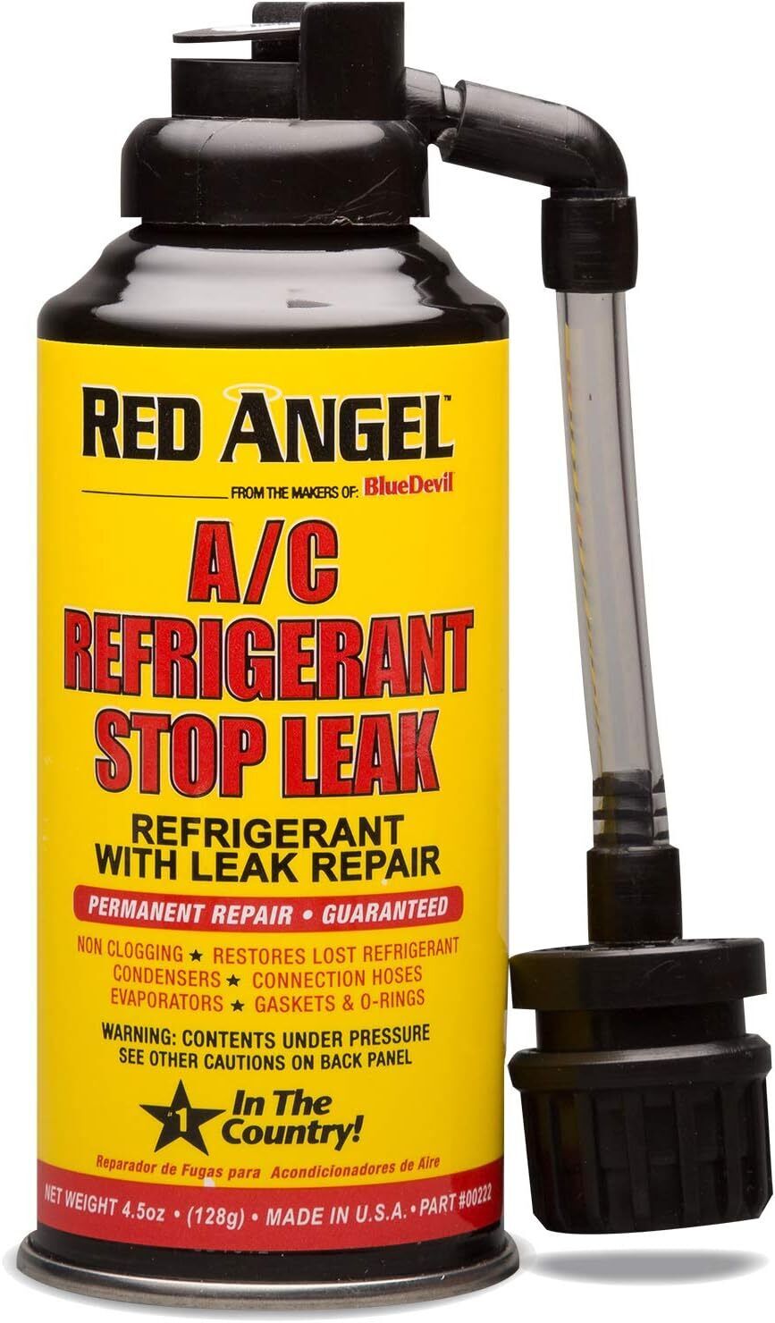 Red Angel 00222 A/c Stop Leak & Conditioner - 4.5 Onzas