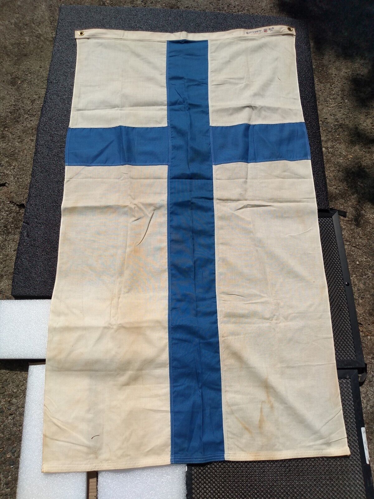 Vintage Finland Flag 3'x5'